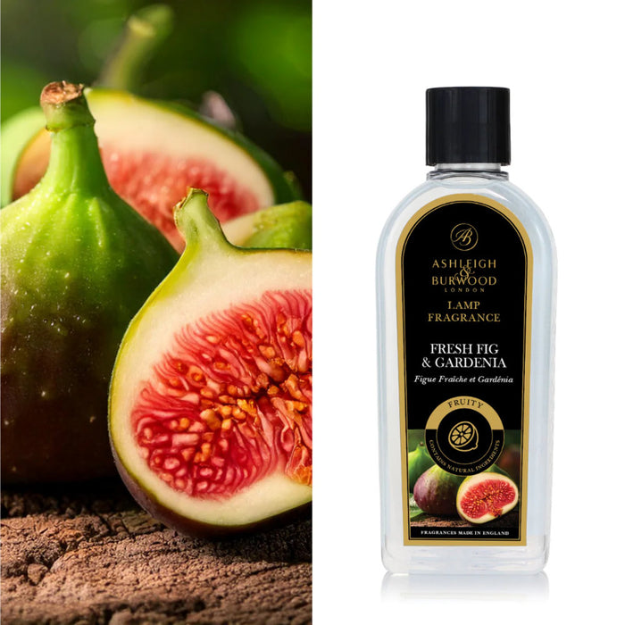 Ashleigh & Burwood: Lamp Fragrance - Fresh Fig & Gardenia 500ML - Home Fragrance - Ashleigh & Burwood - Bumbletree
