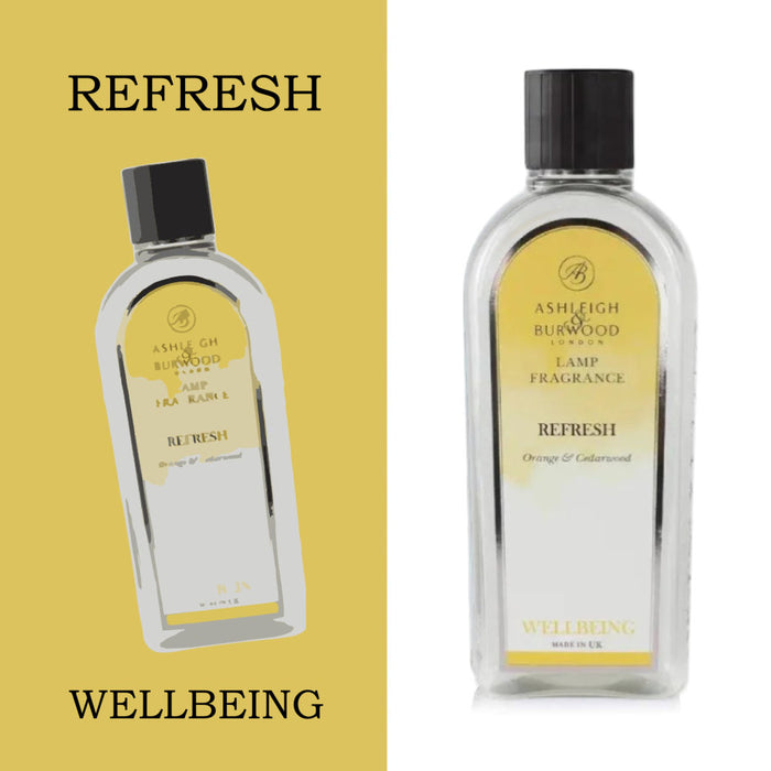 Ashleigh & Burwood: Lamp Fragrance - Wellbeing Refresh 500ML - Home Fragrance - Ashleigh & Burwood - Bumbletree