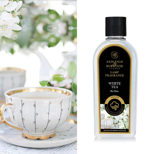 Ashleigh & Burwood: Lamp Fragrance - White Tea 500Ml - Home Fragrance - Ashleigh & Burwood - Bumbletree