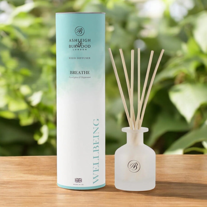 Ashleigh & Burwood: Wellbeing Breathe Reed Diffuser - Home Fragrance - Ashleigh & Burwood - Bumbletree
