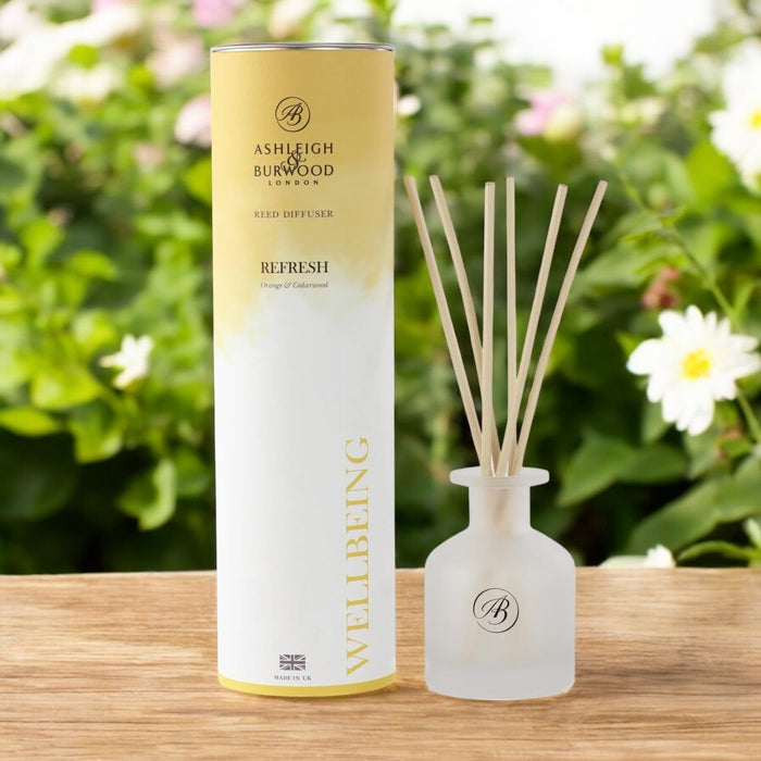 Ashleigh & Burwood: Wellbeing Refresh Reed Diffuser - Home Fragrance - Ashleigh & Burwood - Bumbletree