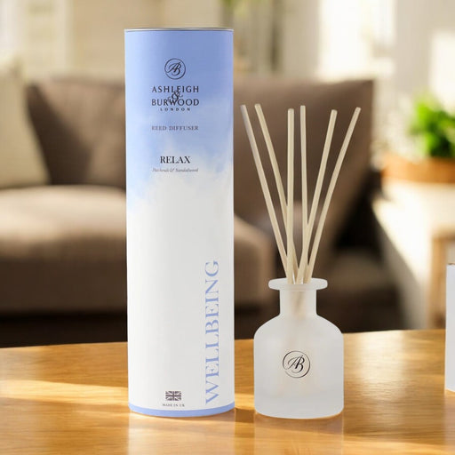 Ashleigh & Burwood: Wellbeing Relax Reed Diffuser - Home Fragrance - Ashleigh & Burwood - Bumbletree