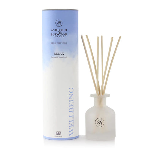 Ashleigh & Burwood: Wellbeing Relax Reed Diffuser - Home Fragrance - Ashleigh & Burwood - Bumbletree