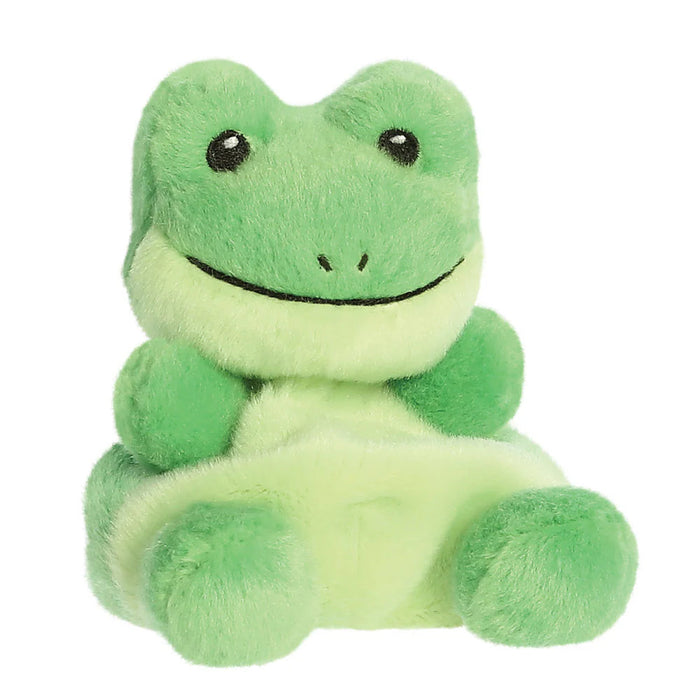 Aurora Palm Pals Ribbits Frog Soft Toy - Plush - Aurora - Bumbletree