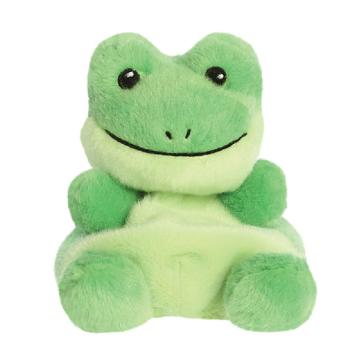Aurora Palm Pals Ribbits Frog Soft Toy - Plush - Aurora - Bumbletree