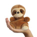 Aurora Palm Pals Slomo Sloth Soft Toy - Plush - Aurora - Bumbletree