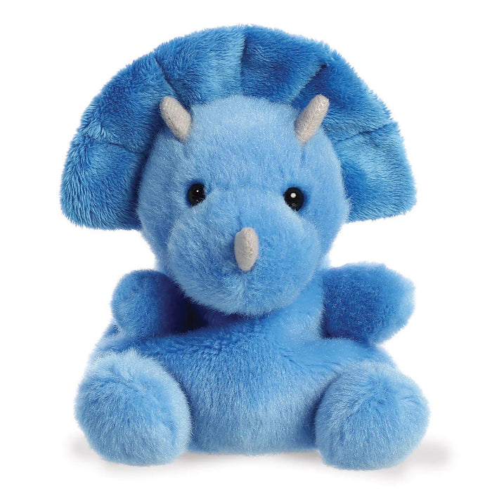 Aurora Palm Pals Tank Triceratops Soft Toy - Plush - Aurora - Bumbletree