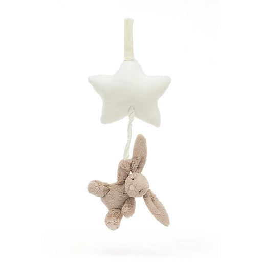 Jellycat Bashful Beige Bunny Star Musical Pull - Plush - Jellycat - Bumbletree