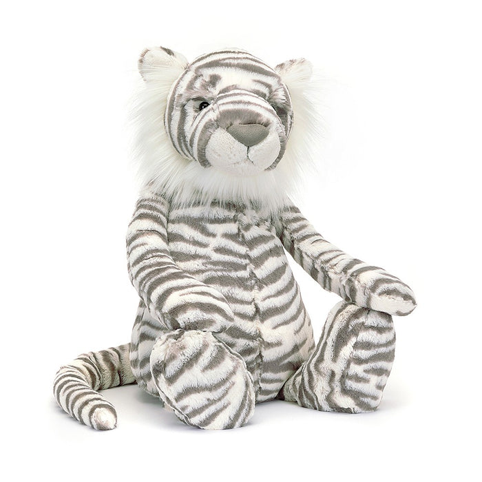 Jellycat Bashful Snow Tiger - Plush - Jellycat - Bumbletree