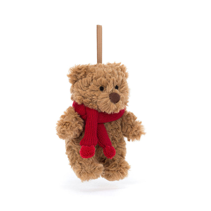 Jellycat Bartholomew Bear Decoration - Plush - Jellycat - Bumbletree