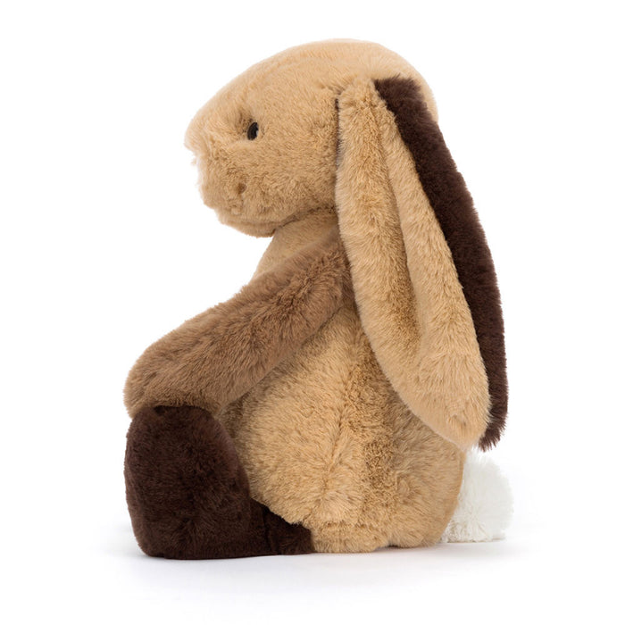 Jellycat Bashful Patchwork Brown Bunny - Plush - Jellycat - Bumbletree