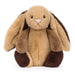 Jellycat Bashful Patchwork Brown Bunny - Plush - Jellycat - Bumbletree