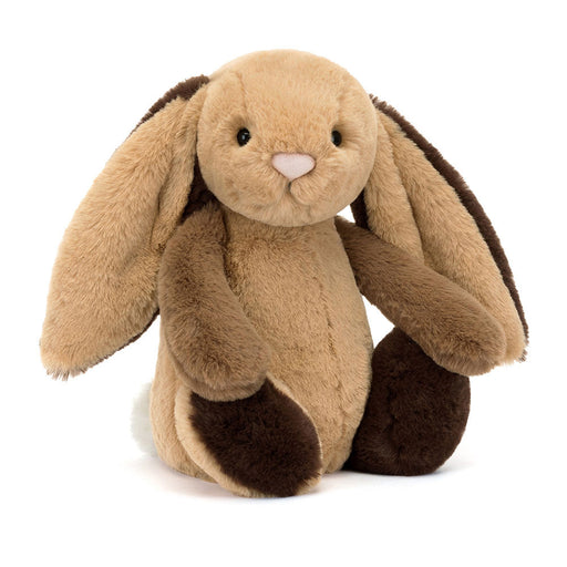 Jellycat Bashful Patchwork Brown Bunny - Plush - Jellycat - Bumbletree