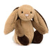 Jellycat Bashful Patchwork Brown Bunny - Plush - Jellycat - Bumbletree
