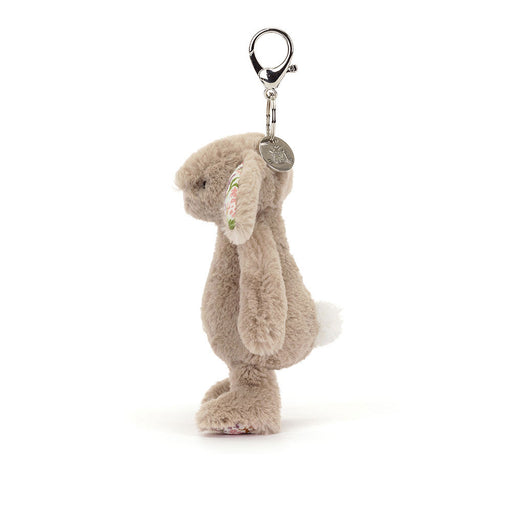Jellycat Blossom Beige Bunny 'Petal' Bag Charm - Plush - Jellycat - Bumbletree