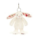 Jellycat Blossom Cream Bunny 'Berry' Bag Charm - Plush - Jellycat - Bumbletree