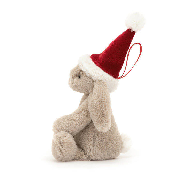 Jellycat Bashful Christmas Bunny Tree Decoration - Plush - Jellycat - Bumbletree