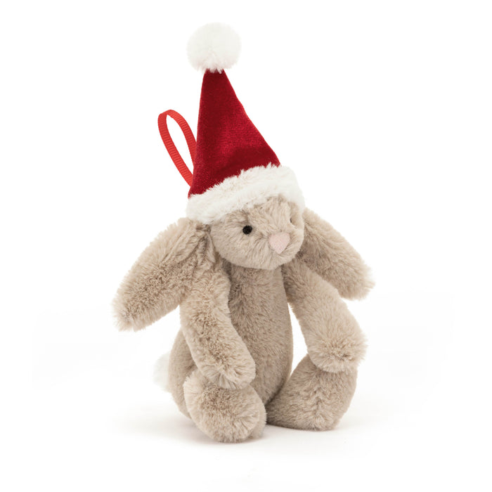 Jellycat Bashful Christmas Bunny Tree Decoration - Plush - Jellycat - Bumbletree