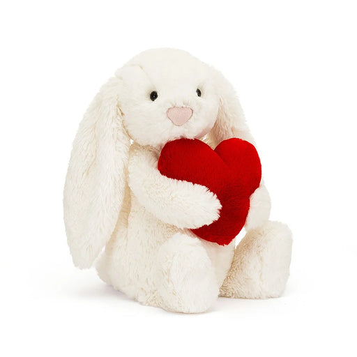 Jellycat Bashful Red Love Heart Bunny - Plush - Jellycat - Bumbletree