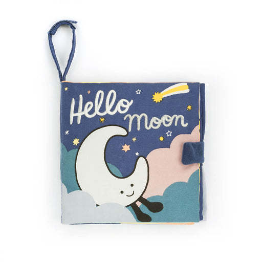 Jellycat Hello Moon Fabric Book - Plush - Jellycat - Bumbletree