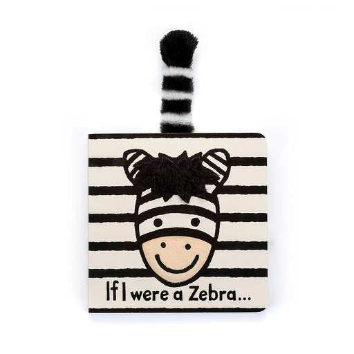 Jellycat If I Were A Zebra Board Book - Plush - Jellycat - Bumbletree