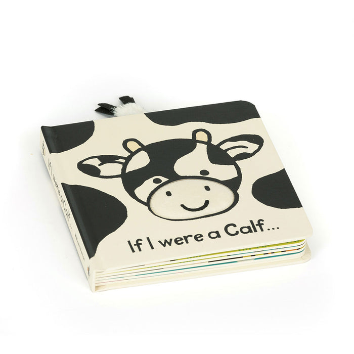 Jellycat If I Were a Calf Board Book - Plush - Jellycat - Bumbletree