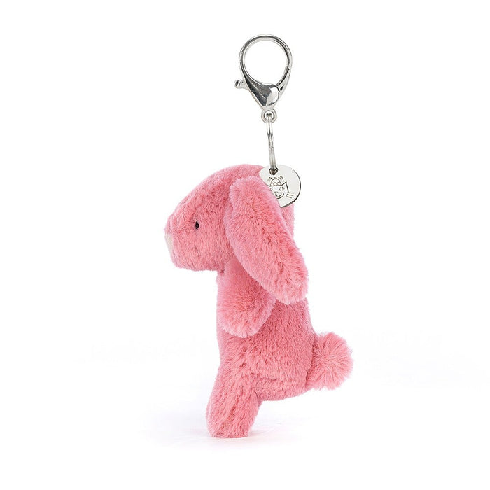 Jellycat Bashful Bunny Pink Bag Charm - Plush - Jellycat - Bumbletree