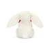 Jellycat Bashful Red Love Heart Bunny - Plush - Jellycat - Bumbletree