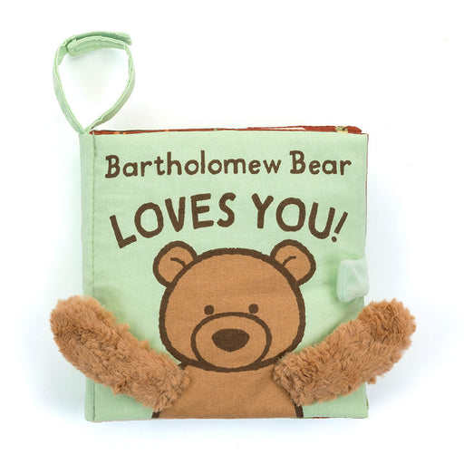 Jellycat Bartholomew Bear Loves You Book - Plush - Jellycat - Bumbletree