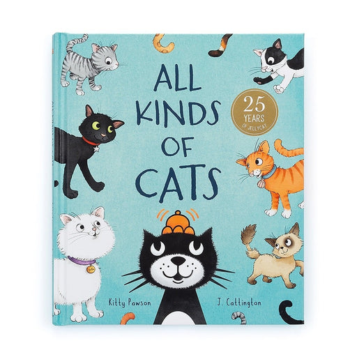 Jellycat All Kinds Of Cats Book - Plush - Jellycat - Bumbletree