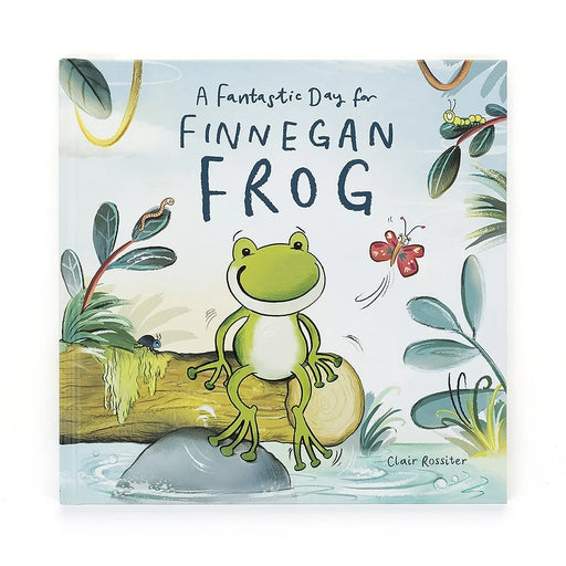 Jellycat A Fantastic Day For Finnegan Frog Book - Plush - Jellycat - Bumbletree