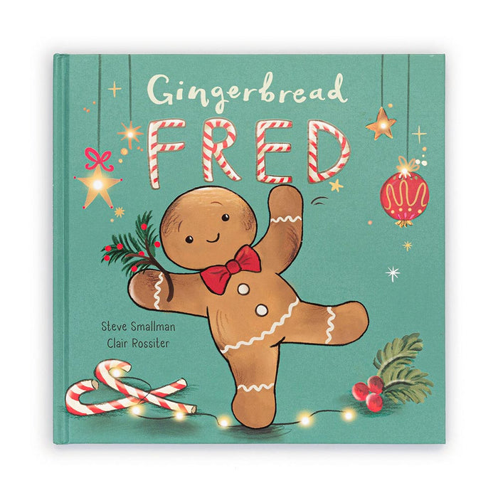 Jellycat Gingerbread Fred Book - Plush - Jellycat - Bumbletree