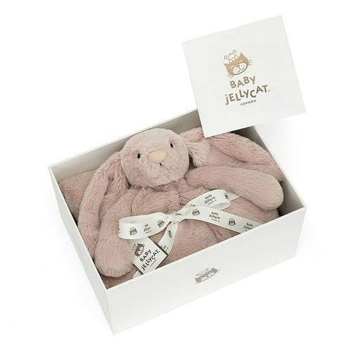 Jellycat Bashful Luxe Bunny Rosa Blankie - Plush - Jellycat - Bumbletree