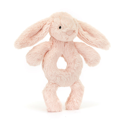 Jellycat Bashful Blush Bunny Ring Rattle - Plush - Jellycat - Bumbletree