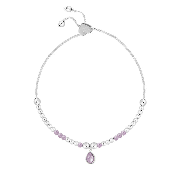 Life Charms February Birthstone Bracelet - Jewellery - Life Charms - Bumbletree
