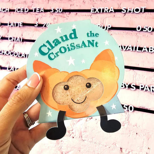 Claude The Croissant Buddy Buffer Shower Sponge - Bath & Body - Bomb Cosmetics - Bumbletree