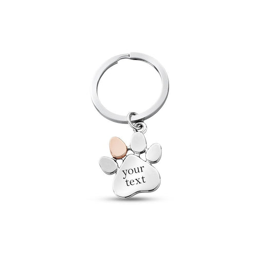Clogau Paw Prints Keyring - Accessories - Clogau - Bumbletree