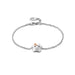 Clogau Paw Prints on My Heart Silver Single Paw Bracelet - Jewellery - Clogau - Bumbletree