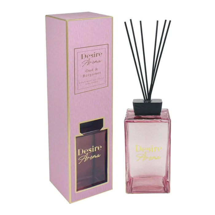 Desire Oud & Bergamot Reed Diffuser - 2000ml - Home Fragrance - Bumbletree - Bumbletree