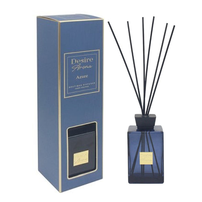 Desire Azure Luxury Reed Diffuser Inspired By Bleu De - 1000ml - Home Fragrance - Bumbletree - Bumbletree