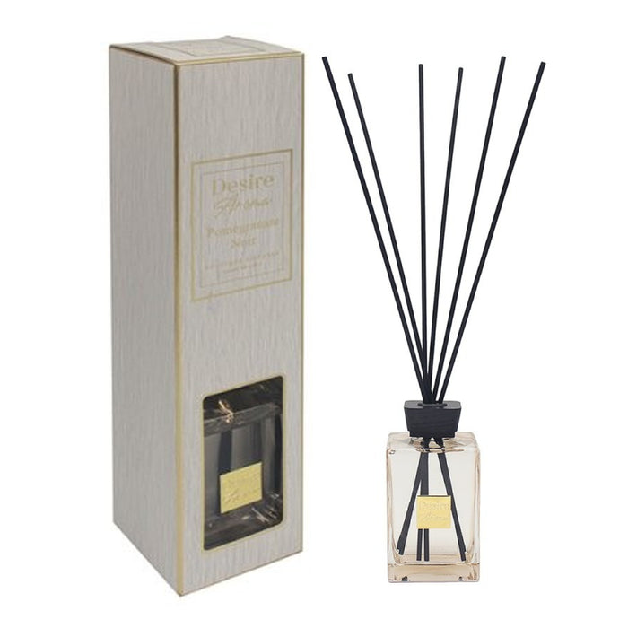 Desire Pomegranate Noir Luxury Reed Diffuser - 500ml - Home Fragrance - Bumbletree - Bumbletree