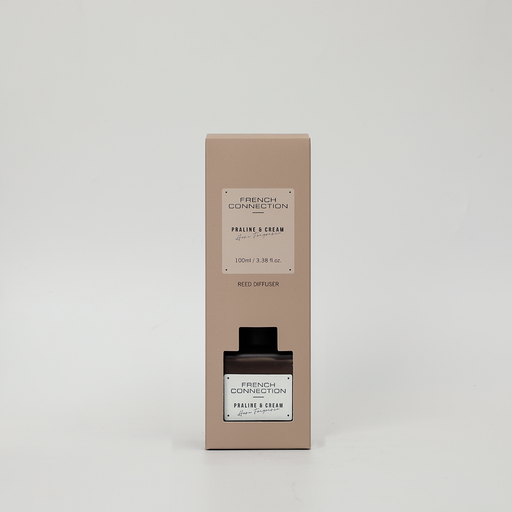 French Connection Praline & Cream Indulgence Reed Diffuser 100ml - Home Fragrance - French Connection - Bumbletree