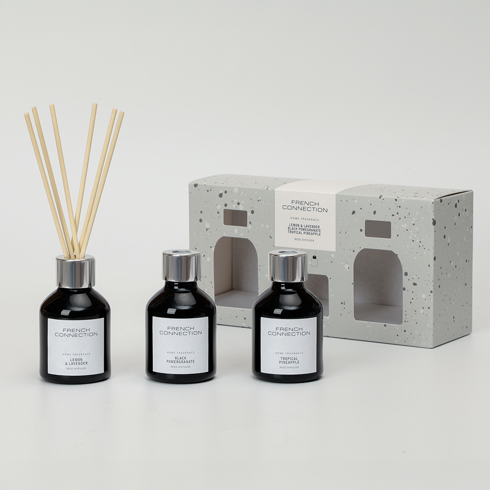 French Connection Reed Diffuser French Connection Black Collection Reed Diffuser Set Of 3– Bumbletree