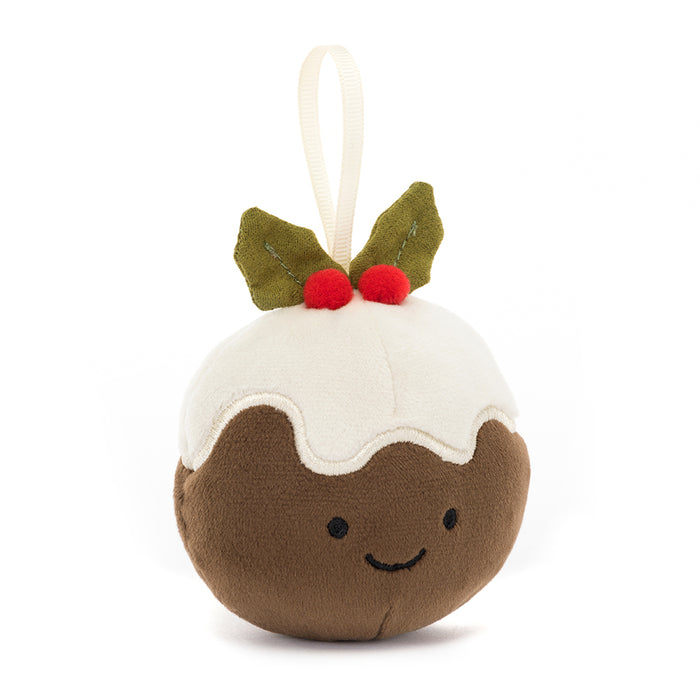 Jellycat Festive Folly Christmas Pudding - Plush - Jellycat - Bumbletree