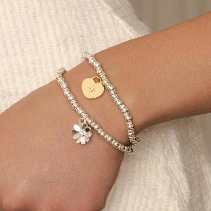 Life Charms 'Mum, Like A Flower Unique & Beautiful' Mother's Day Bracelet Roses Gift Set - Jewellery - Life Charms - Bumbletree