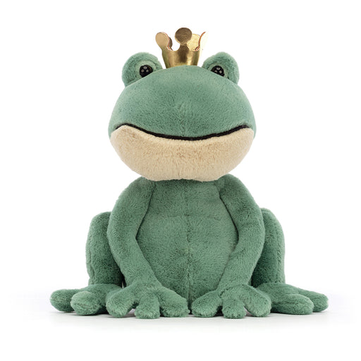 Jellycat Fabian Frog Prince - Plush - Jellycat - Bumbletree
