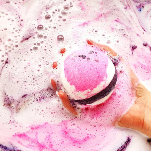 Neapolitan Nights Watercolour Bath Blaster - Bath & Body - Bomb Cosmetics - Bumbletree