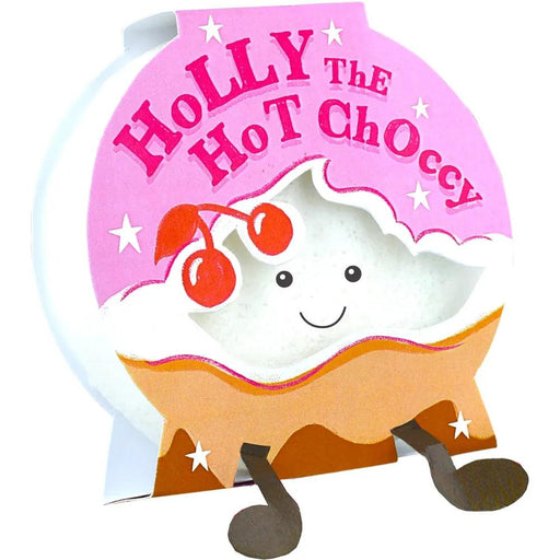 Holly The Hot Chocolate Buddy Buffer Shower Sponge - Bath & Body - Bomb Cosmetics - Bumbletree