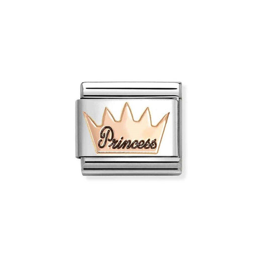 NOMINATION Classic Rose Gold Princess Crown Charm - Charms - Nomination - Bumbletree
