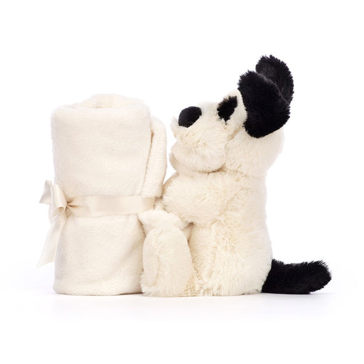 Jellycat Bashful Cream and Black Puppy Soother - Plush - Jellycat - Bumbletree